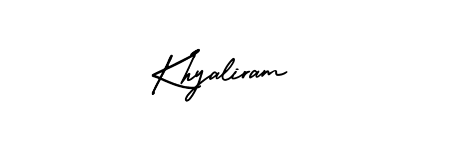 Check out images of Autograph of Khyaliram name. Actor Khyaliram Signature Style. AmerikaSignatureDemo-Regular is a professional sign style online. Khyaliram signature style 3 images and pictures png