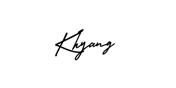 This is the best signature style for the Khyang name. Also you like these signature font (AmerikaSignatureDemo-Regular). Mix name signature. Khyang signature style 3 images and pictures png