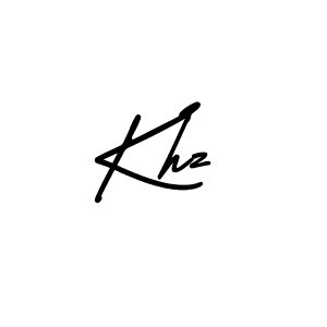 How to Draw Khz signature style? AmerikaSignatureDemo-Regular is a latest design signature styles for name Khz. Khz signature style 3 images and pictures png