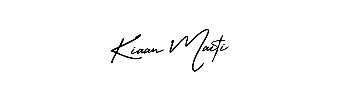 Make a beautiful signature design for name Kiaan Maiti. Use this online signature maker to create a handwritten signature for free. Kiaan Maiti signature style 3 images and pictures png