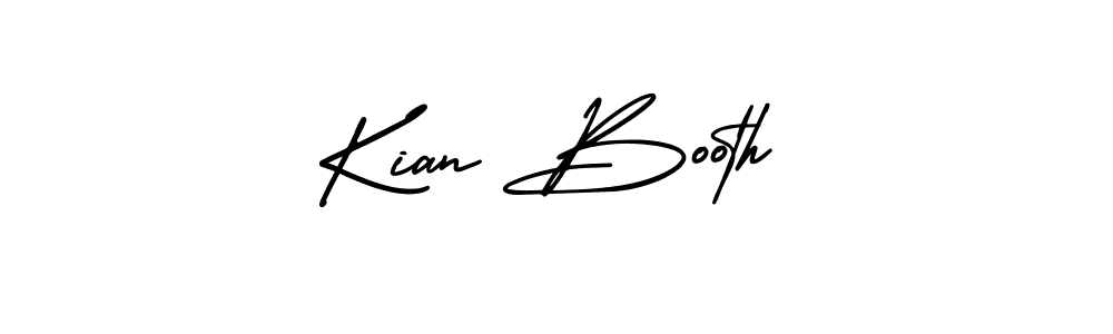 How to Draw Kian Booth signature style? AmerikaSignatureDemo-Regular is a latest design signature styles for name Kian Booth. Kian Booth signature style 3 images and pictures png