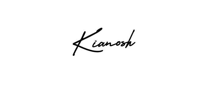AmerikaSignatureDemo-Regular is a professional signature style that is perfect for those who want to add a touch of class to their signature. It is also a great choice for those who want to make their signature more unique. Get Kianosh name to fancy signature for free. Kianosh signature style 3 images and pictures png