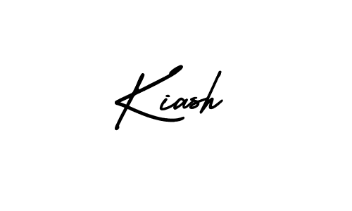 How to Draw Kiash signature style? AmerikaSignatureDemo-Regular is a latest design signature styles for name Kiash. Kiash signature style 3 images and pictures png