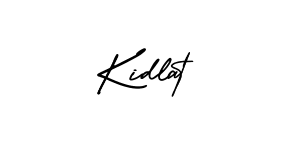 It looks lik you need a new signature style for name Kidlat. Design unique handwritten (AmerikaSignatureDemo-Regular) signature with our free signature maker in just a few clicks. Kidlat signature style 3 images and pictures png