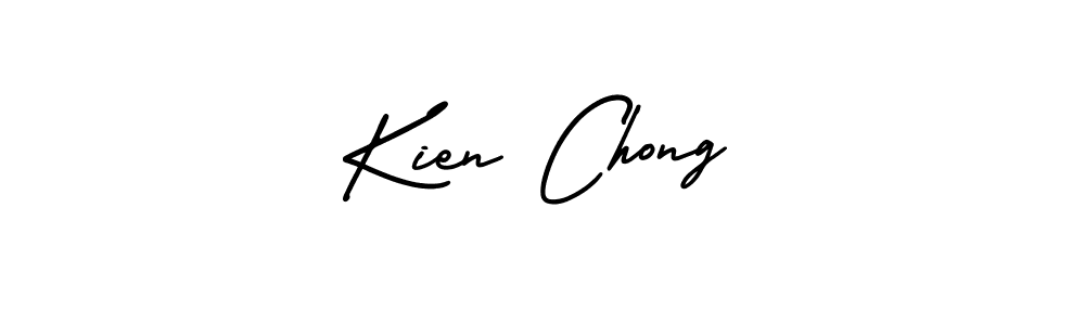 How to make Kien Chong signature? AmerikaSignatureDemo-Regular is a professional autograph style. Create handwritten signature for Kien Chong name. Kien Chong signature style 3 images and pictures png