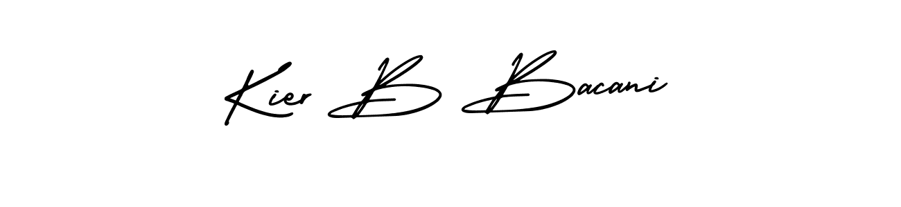Once you've used our free online signature maker to create your best signature AmerikaSignatureDemo-Regular style, it's time to enjoy all of the benefits that Kier B Bacani name signing documents. Kier B Bacani signature style 3 images and pictures png