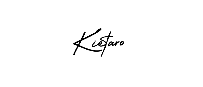How to make Kietaro name signature. Use AmerikaSignatureDemo-Regular style for creating short signs online. This is the latest handwritten sign. Kietaro signature style 3 images and pictures png