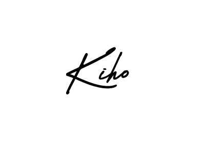 AmerikaSignatureDemo-Regular is a professional signature style that is perfect for those who want to add a touch of class to their signature. It is also a great choice for those who want to make their signature more unique. Get Kiho name to fancy signature for free. Kiho signature style 3 images and pictures png