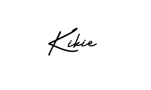 Design your own signature with our free online signature maker. With this signature software, you can create a handwritten (AmerikaSignatureDemo-Regular) signature for name Kikie. Kikie signature style 3 images and pictures png
