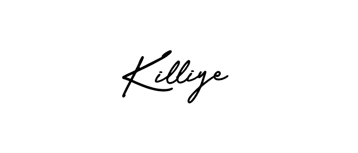 Create a beautiful signature design for name Killiye. With this signature (AmerikaSignatureDemo-Regular) fonts, you can make a handwritten signature for free. Killiye signature style 3 images and pictures png