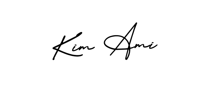 Make a beautiful signature design for name Kim Ami. Use this online signature maker to create a handwritten signature for free. Kim Ami signature style 3 images and pictures png