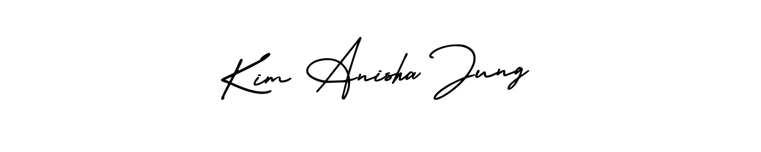 Check out images of Autograph of Kim Anisha Jung name. Actor Kim Anisha Jung Signature Style. AmerikaSignatureDemo-Regular is a professional sign style online. Kim Anisha Jung signature style 3 images and pictures png