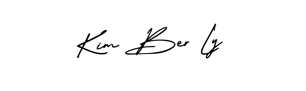 AmerikaSignatureDemo-Regular is a professional signature style that is perfect for those who want to add a touch of class to their signature. It is also a great choice for those who want to make their signature more unique. Get Kim Ber Ly name to fancy signature for free. Kim Ber Ly signature style 3 images and pictures png