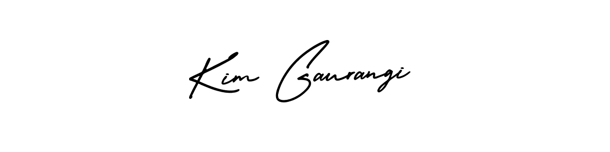 How to make Kim Gaurangi signature? AmerikaSignatureDemo-Regular is a professional autograph style. Create handwritten signature for Kim Gaurangi name. Kim Gaurangi signature style 3 images and pictures png