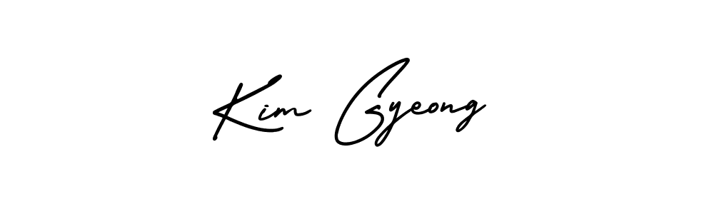 It looks lik you need a new signature style for name Kim Gyeong. Design unique handwritten (AmerikaSignatureDemo-Regular) signature with our free signature maker in just a few clicks. Kim Gyeong signature style 3 images and pictures png