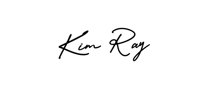 The best way (AmerikaSignatureDemo-Regular) to make a short signature is to pick only two or three words in your name. The name Kim Ray include a total of six letters. For converting this name. Kim Ray signature style 3 images and pictures png