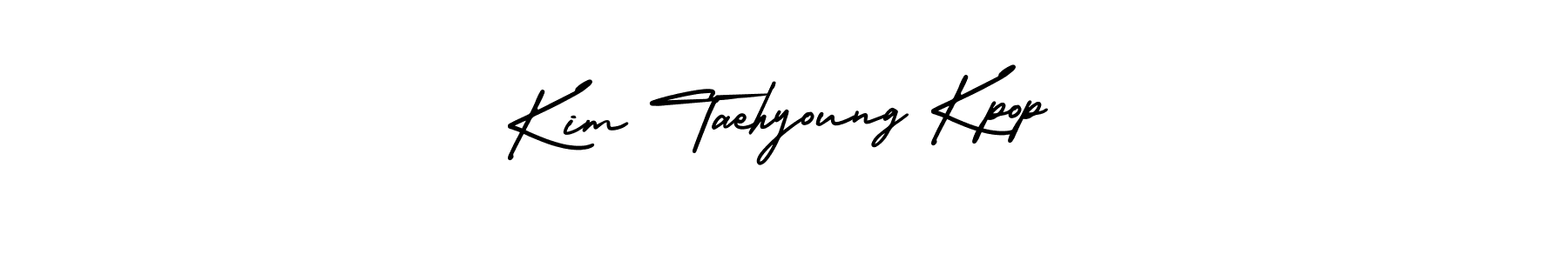 How to make Kim Taehyoung Kpop signature? AmerikaSignatureDemo-Regular is a professional autograph style. Create handwritten signature for Kim Taehyoung Kpop name. Kim Taehyoung Kpop signature style 3 images and pictures png
