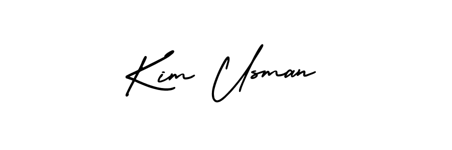 if you are searching for the best signature style for your name Kim Usman. so please give up your signature search. here we have designed multiple signature styles  using AmerikaSignatureDemo-Regular. Kim Usman signature style 3 images and pictures png