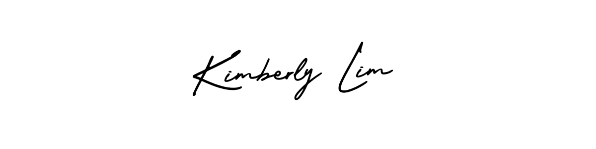 Create a beautiful signature design for name Kimberly Lim. With this signature (AmerikaSignatureDemo-Regular) fonts, you can make a handwritten signature for free. Kimberly Lim signature style 3 images and pictures png