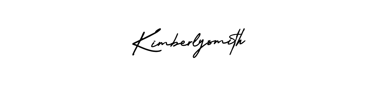 The best way (AmerikaSignatureDemo-Regular) to make a short signature is to pick only two or three words in your name. The name Kimberlysmith include a total of six letters. For converting this name. Kimberlysmith signature style 3 images and pictures png