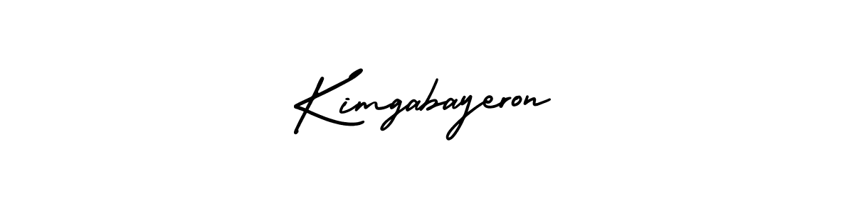 This is the best signature style for the Kimgabayeron name. Also you like these signature font (AmerikaSignatureDemo-Regular). Mix name signature. Kimgabayeron signature style 3 images and pictures png