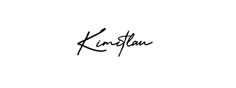 Create a beautiful signature design for name Kimitlau. With this signature (AmerikaSignatureDemo-Regular) fonts, you can make a handwritten signature for free. Kimitlau signature style 3 images and pictures png