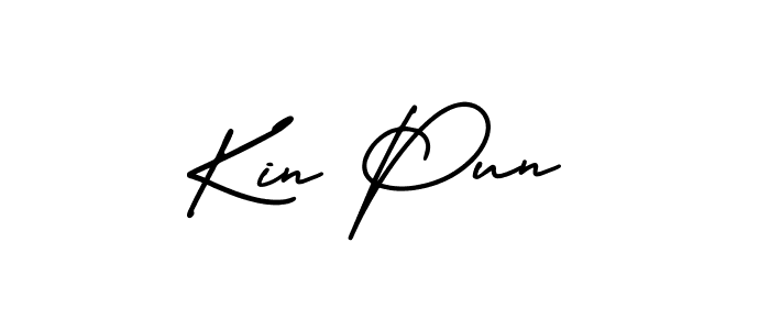 Also You can easily find your signature by using the search form. We will create Kin Pun name handwritten signature images for you free of cost using AmerikaSignatureDemo-Regular sign style. Kin Pun signature style 3 images and pictures png