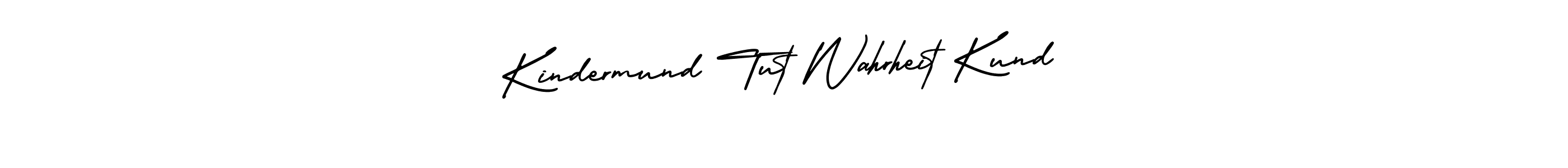 Kindermund Tut Wahrheit Kund stylish signature style. Best Handwritten Sign (AmerikaSignatureDemo-Regular) for my name. Handwritten Signature Collection Ideas for my name Kindermund Tut Wahrheit Kund. Kindermund Tut Wahrheit Kund signature style 3 images and pictures png