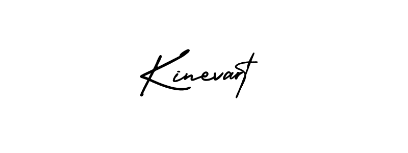 Create a beautiful signature design for name Kinevart. With this signature (AmerikaSignatureDemo-Regular) fonts, you can make a handwritten signature for free. Kinevart signature style 3 images and pictures png