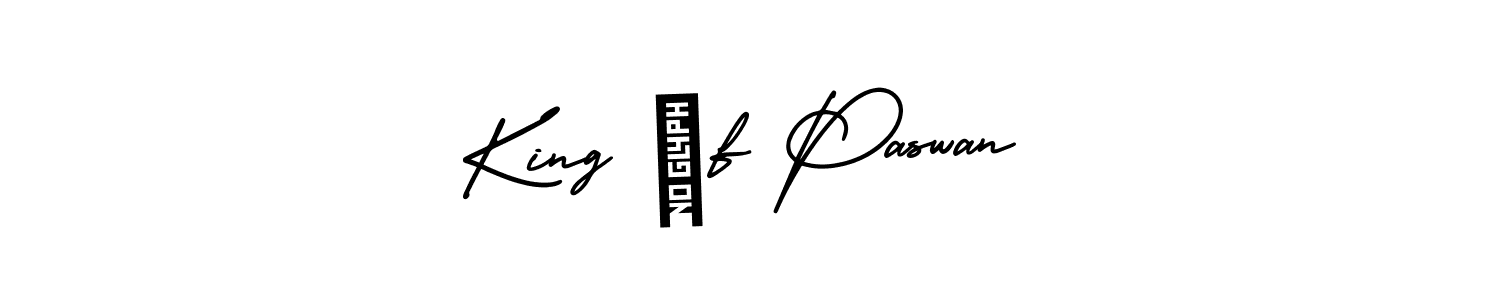 Best and Professional Signature Style for King øf Paswan. AmerikaSignatureDemo-Regular Best Signature Style Collection. King øf Paswan signature style 3 images and pictures png