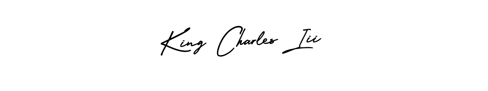 AmerikaSignatureDemo-Regular is a professional signature style that is perfect for those who want to add a touch of class to their signature. It is also a great choice for those who want to make their signature more unique. Get King Charles Iii name to fancy signature for free. King Charles Iii signature style 3 images and pictures png