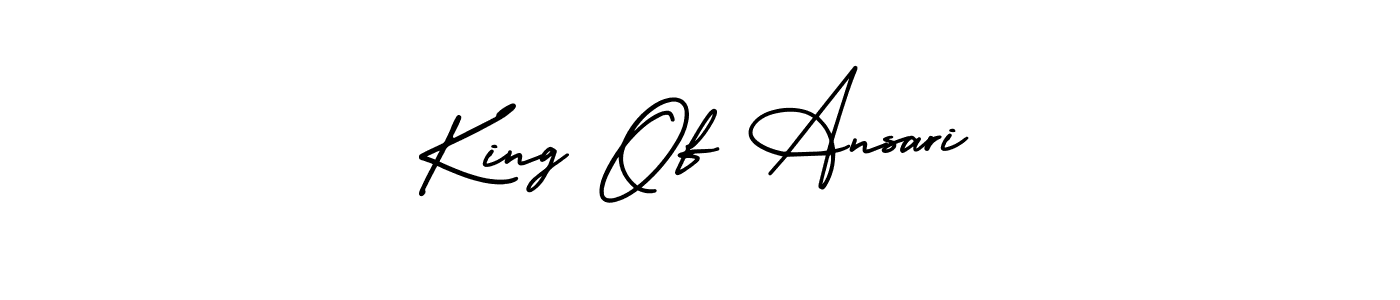 You can use this online signature creator to create a handwritten signature for the name King Of Ansari. This is the best online autograph maker. King Of Ansari signature style 3 images and pictures png