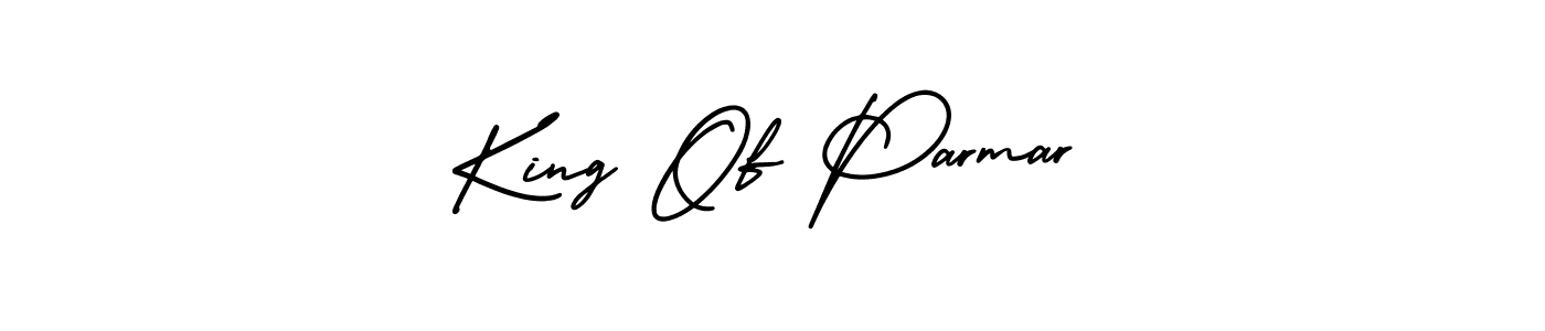 Make a beautiful signature design for name King Of Parmar. Use this online signature maker to create a handwritten signature for free. King Of Parmar signature style 3 images and pictures png