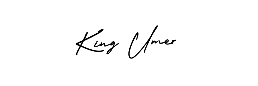 Similarly AmerikaSignatureDemo-Regular is the best handwritten signature design. Signature creator online .You can use it as an online autograph creator for name King Umer. King Umer signature style 3 images and pictures png