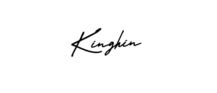 You should practise on your own different ways (AmerikaSignatureDemo-Regular) to write your name (Kinghin) in signature. don't let someone else do it for you. Kinghin signature style 3 images and pictures png