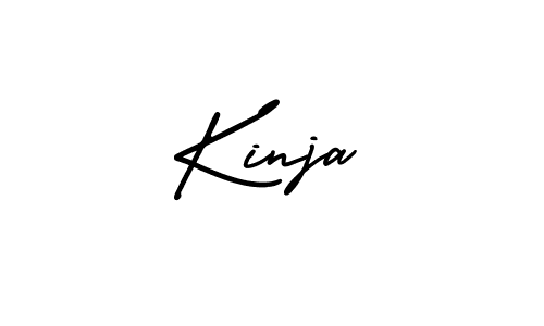 How to Draw Kinja signature style? AmerikaSignatureDemo-Regular is a latest design signature styles for name Kinja. Kinja signature style 3 images and pictures png