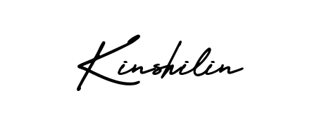 Try this chic Kinshilin handwritten sign style. Using AmerikaSignatureDemo-Regular font elements, it gives your name a sleek, memorable identity. Kinshilin signature style 3 images and pictures png