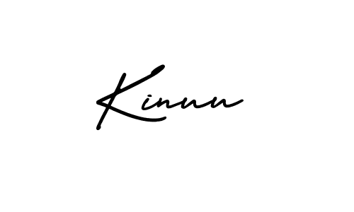 It looks lik you need a new signature style for name Kinuu. Design unique handwritten (AmerikaSignatureDemo-Regular) signature with our free signature maker in just a few clicks. Kinuu signature style 3 images and pictures png