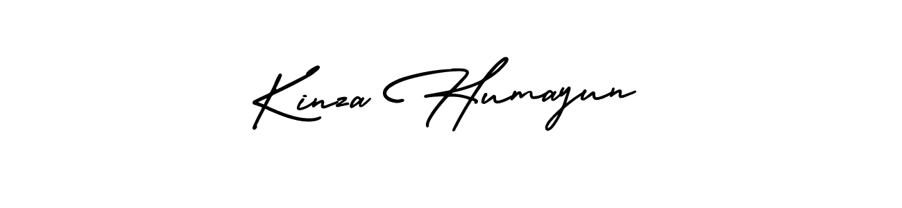 It looks lik you need a new signature style for name Kinza Humayun. Design unique handwritten (AmerikaSignatureDemo-Regular) signature with our free signature maker in just a few clicks. Kinza Humayun signature style 3 images and pictures png