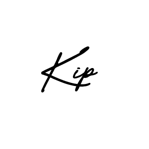 Use a signature maker to create a handwritten signature online. With this signature software, you can design (AmerikaSignatureDemo-Regular) your own signature for name Kip. Kip signature style 3 images and pictures png