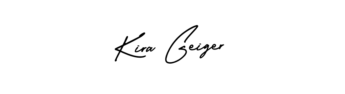 Create a beautiful signature design for name Kira Geiger. With this signature (AmerikaSignatureDemo-Regular) fonts, you can make a handwritten signature for free. Kira Geiger signature style 3 images and pictures png