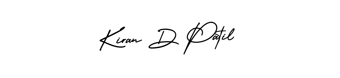 It looks lik you need a new signature style for name Kiran D Patil. Design unique handwritten (AmerikaSignatureDemo-Regular) signature with our free signature maker in just a few clicks. Kiran D Patil signature style 3 images and pictures png