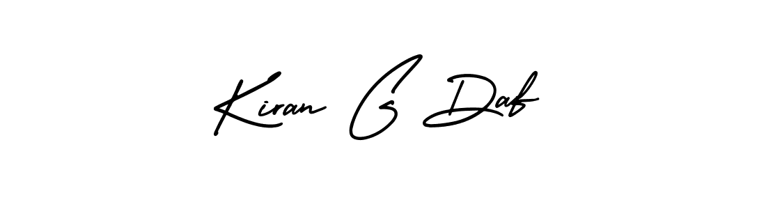 Best and Professional Signature Style for Kiran G Daf. AmerikaSignatureDemo-Regular Best Signature Style Collection. Kiran G Daf signature style 3 images and pictures png