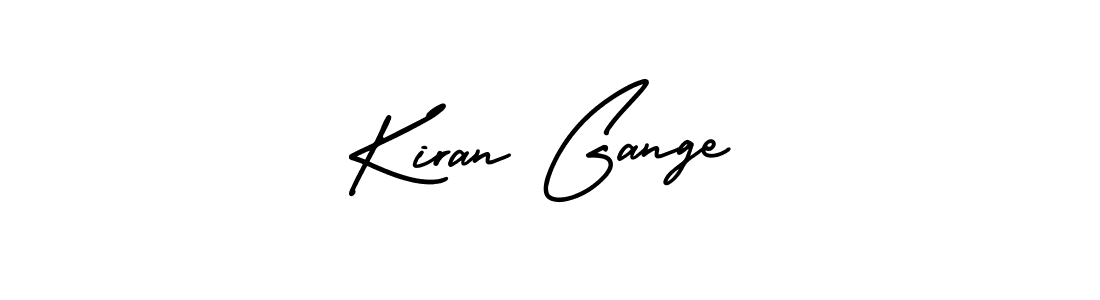 How to make Kiran Gange signature? AmerikaSignatureDemo-Regular is a professional autograph style. Create handwritten signature for Kiran Gange name. Kiran Gange signature style 3 images and pictures png