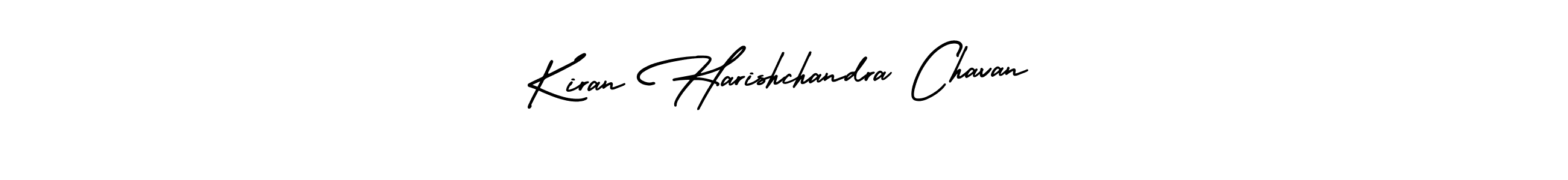 AmerikaSignatureDemo-Regular is a professional signature style that is perfect for those who want to add a touch of class to their signature. It is also a great choice for those who want to make their signature more unique. Get Kiran Harishchandra Chavan name to fancy signature for free. Kiran Harishchandra Chavan signature style 3 images and pictures png