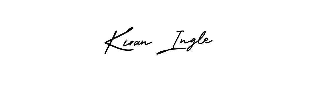 Best and Professional Signature Style for Kiran Ingle. AmerikaSignatureDemo-Regular Best Signature Style Collection. Kiran Ingle signature style 3 images and pictures png