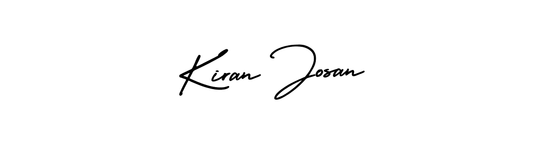 Make a beautiful signature design for name Kiran Josan. With this signature (AmerikaSignatureDemo-Regular) style, you can create a handwritten signature for free. Kiran Josan signature style 3 images and pictures png