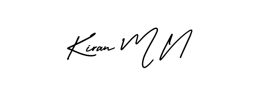 Check out images of Autograph of Kiran M N name. Actor Kiran M N Signature Style. AmerikaSignatureDemo-Regular is a professional sign style online. Kiran M N signature style 3 images and pictures png