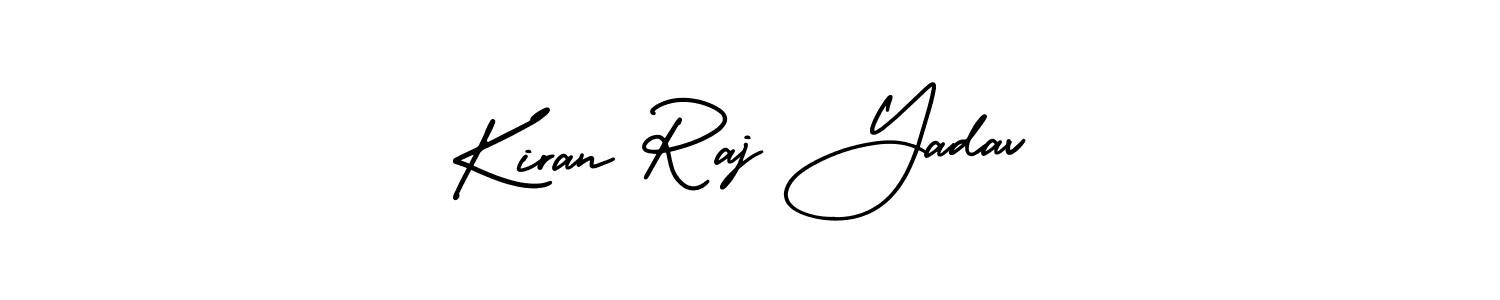 How to Draw Kiran Raj Yadav signature style? AmerikaSignatureDemo-Regular is a latest design signature styles for name Kiran Raj Yadav. Kiran Raj Yadav signature style 3 images and pictures png