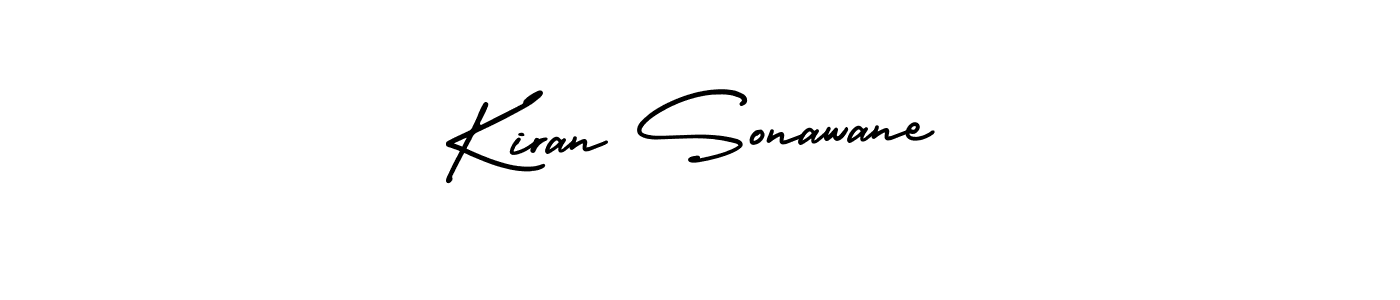 How to Draw Kiran Sonawane signature style? AmerikaSignatureDemo-Regular is a latest design signature styles for name Kiran Sonawane. Kiran Sonawane signature style 3 images and pictures png